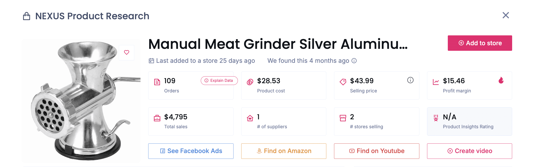 High-end kitchen appliances